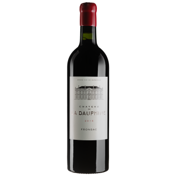 Вино Chateau de la Dauphine Chateau de La Dauphine / Шато де Ля Дофін 2016, червоне сухе, 0.75 л