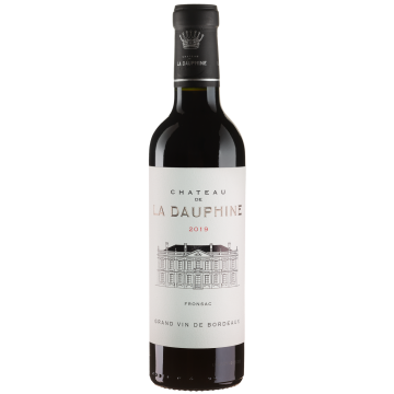 Вино Chateau de la Dauphine Chateau de La Dauphine / Шато де Ля Дофін 2019, червоне сухе, 0.375 л