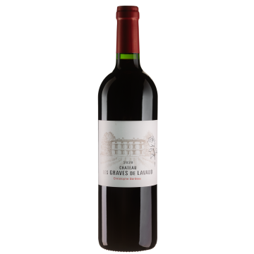 Вино Chateau Les Graves de Lavaud Chateau Les Graves de Lavaud / Шато Лє Грав де Лаво 2020, червоне сухе, 0.75 л