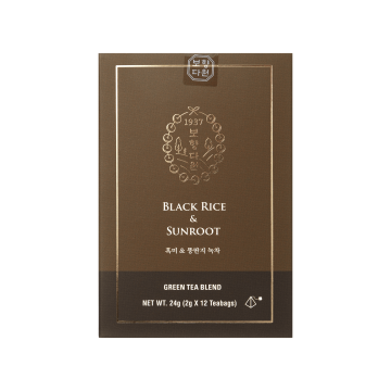 Чай зелений Чорний рис та соняшник 12х2г, Bohyang Tea