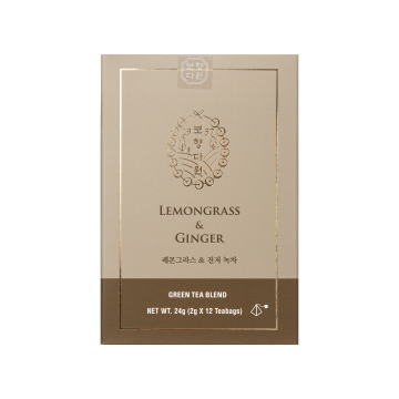 Чай зелений Лемонграс та імбир 12х2г, Bohyang Tea