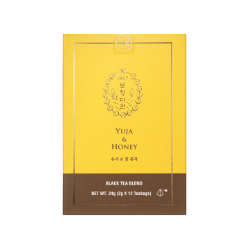 Чай чорний Юджа та мед 12х2г, Bohyang Tea