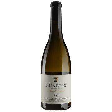 Вино Eleni et Edouard Vocoret Chablis Bas de Chapelot / Шаблі Ба де Шапело 2022, біле сухе, 0.75 л