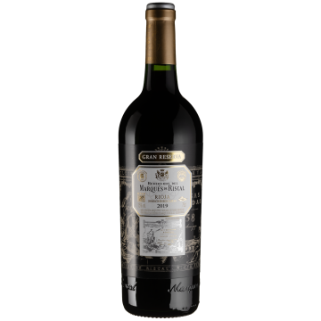 Вино Marques de Riscal Marques de Riscal Gran Reserva / Маркіз де Ріскаль Гран Резерва 2019, червоне сухе, 0.75 л