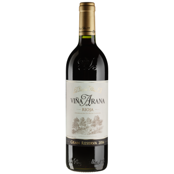 Вино La Rioja Alta Vina Arana Gran Reserva / Вінья Арана Гран Резерва 2016, червоне сухе, 0.75 л