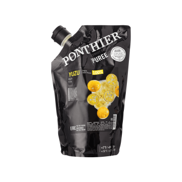 Пюре 100% фруктів Юзу охолоджене 1кг, Ponthier