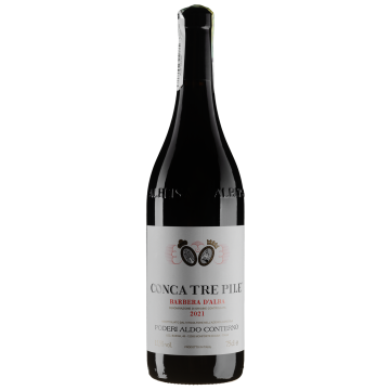 Вино Aldo Conterno Barbera d'Alba Conca Tre Pile / Барбера д'Альба Конка Тре Пілє 2021, червоне сухе, 0.75 л