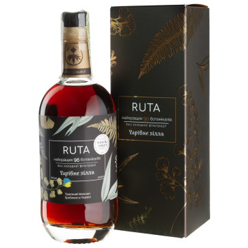 Напій міцний Бальзам "Рута", gift box, 0.5 л