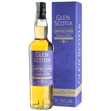 Віскі Glen Scotia 9yo Unpeated Fino Sherry Finish, 0.7 л