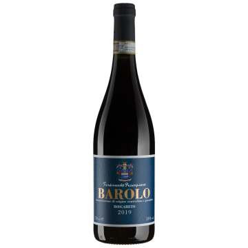 Вино Ferdinando Principiano Barolo DOCG Boscareto / Бароло DOCG Боскарето 2019, червоне сухе, 0.75 л
