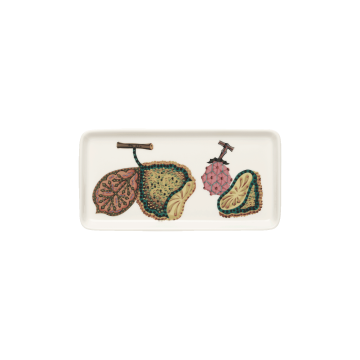 Тарілка прямокутна з малюнком Сато Sato 12х24см Taika, iittala