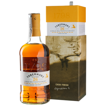 Віскі Tobermory 26yo Oloroso Cask Finish, gift box, 0.7 л