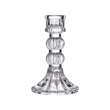 Свічник прозорий 8х12,8см Crinoline, Rasteli