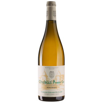 Вино Gerard Duplessis Chablis Premier Cru Montmains / Шаблі Прем`єр крю Монмен 2021, біле сухе, 0.75 л