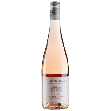 Вино Chateau de Mauny Rose D'Anjou / Розе Д'Анжу, рожеве напівсухе, 0.75 л