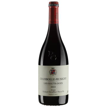 Вино Robert Groffier Pere & Fils Chambolle-Musigny 1er Cru Les Hauts Doix / Шамболь-Мюзіньї Прем'єр Крю Ле О Дуа 2022, червоне сухе, 0.75 л