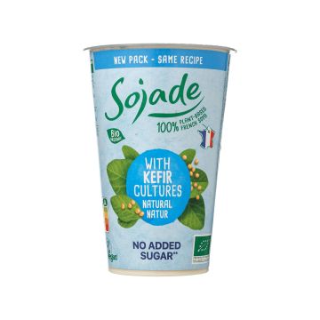 Напій з ферментованої сої немолочний "Кефір" органічний 250г, Sojade