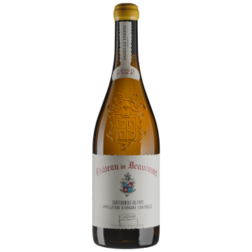 Вино Famille Perrin Chateauneuf-du-Pape Blanc Chateau de Beaucastel / Шатонеф-дю-Пап Блан Шато де Бокастель 2022, біле сухе, 0.75 л