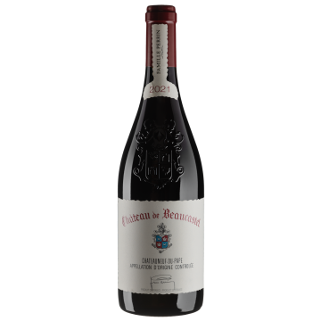 Вино Famille Perrin Chateauneuf-du-Pape Rouge Chateau de Beaucastel / Шатонеф-дю-Пап Руж Шато де Бокастель 2021, червоне сухе, 0.75 л