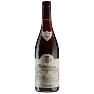 Вино Claude Dugat Bourgogne Rouge / Бургонь Руж 2022, червоне сухе, 0.75 л