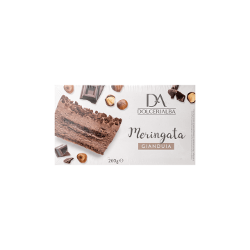 Десерт заморожений "Мерінгата Джандуя" 21% 260г, Dolceria Alba