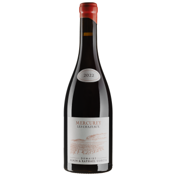 Вино Domaine Alain et Raphael Corcia Mercurey Les Chazeaux / Меркюре Лє Шазо 2022, червоне сухе, 0.75 л