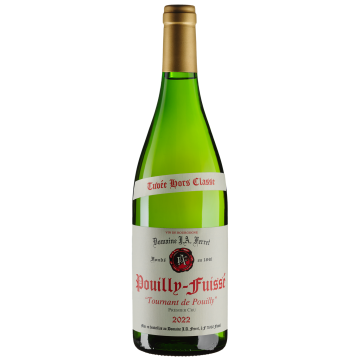 Вино Louis Jadot Pouilly-Fuisse Tournant de Pouilly Domaine Ferret / Пуї-Фюіссе Турнан де Пульї Домен Ферре 2022, біле сухе, 0.75 л