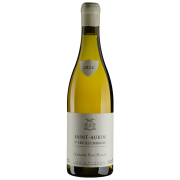 Вино Domaine Paul Pillot Saint-Aubin Premier Cru Les Charmois / Сент-Обен Прем'єр Крю Ле Шармуа 2022, біле сухе, 0.75 л