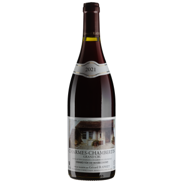 Вино Gerard Raphet Charmes-Chambertin / Шарм-Шамбертен 2021, червоне сухе, 0.75 л