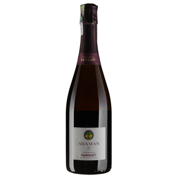 Шампанське Champagne Marguet Shaman 21 Rose Grand Cru / Шаман 21 Розе Гран Крю, рожеве, 0.75 л