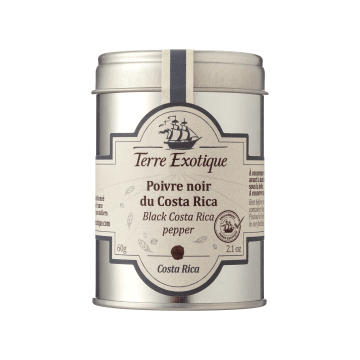 Перець чорний Коста-Ріка 60г, Terre Exotique