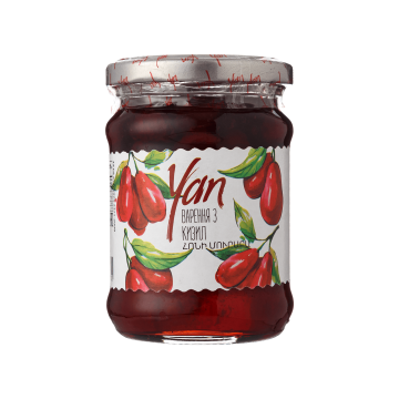 Варення з кизилу 300г, Yan