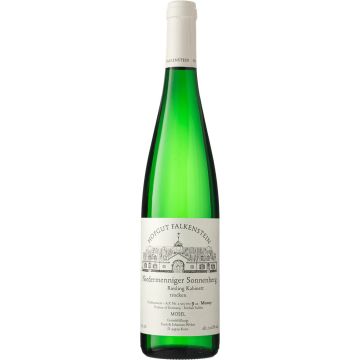 Вино Hofgut Falkenstein Niedermenniger Sonnenberg Riesling Kabinett Trocken / Нідерменнігер Зонненберг Рислінг Кабінетт Трокен, біле сухе, 0.75 л