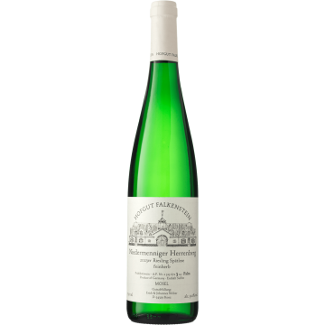 Вино Hofgut Falkenstein Niedermenniger Herrenberg Riesling Spatlese Feinherb / Нідерменнігер Херренберг Рислінг Шпатлезе Файнхерб 2023, біле напівсухе, 0.75 л