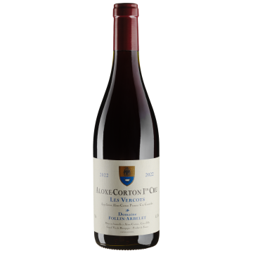 Вино Domaine Follin Arbelet Aloxe-Corton 1er Cru Les Vercots / Алос-Кортон Прем'єр Крю Лє Верко 2022, червоне сухе, 0.75 л