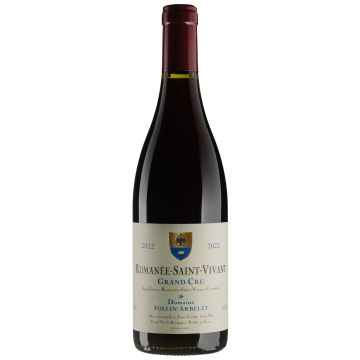 Вино Domaine Follin Arbelet Romanee Saint-Vivant Grand Cru / Романе Сен-Віван Гран Крю 2022, червоне сухе, 0.75 л