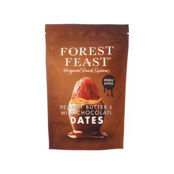 Фінік в молочному шоколаді з арахісовим маслом 140г, Forest Feast