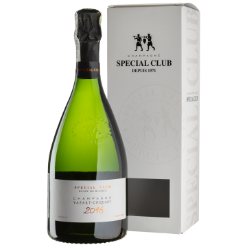 Шампанське Champagne Vazart-Coquart Special Club / Спесіаль Клаб 2016, біле, 0.75 л