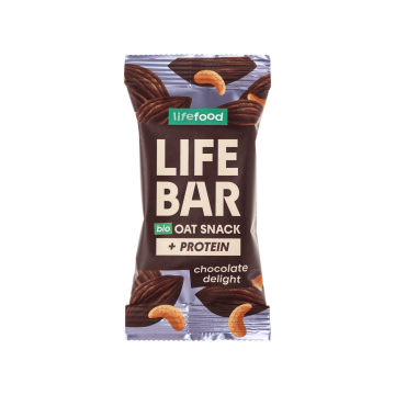 Батончик протеїновий Шоколад органічний 40г Lifebar, Lifefood