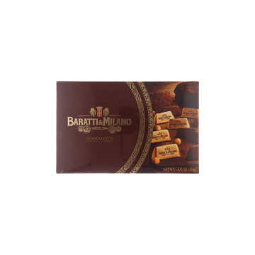 Цукерки з молочного шоколаду Джандуя 230г, Baratti & Milano