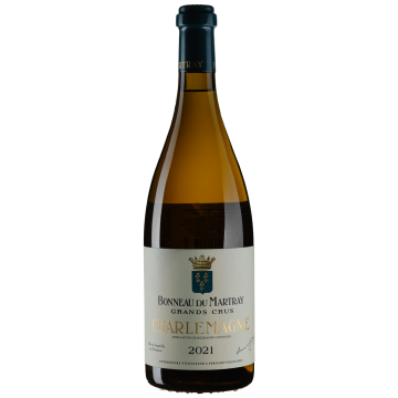 Вино Bonneau du Martray Charlemagne Grand Cru / Шарлемань Гран Крю 2021, біле сухе, 0.75 л