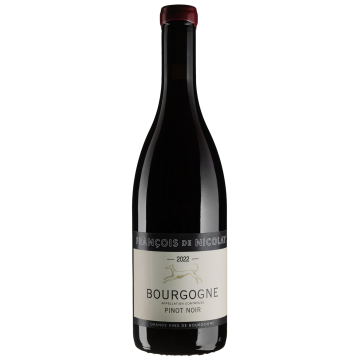 Вино Francois de Nicolay Bourgogne Pinot Noir / Бургунді Піно Нуар 2022, червоне сухе, 0.75 л