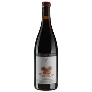 Вино Francois de Nicolay Vin de France "Pinosheim" / Він де Франс "Піносайм" 2022, червоне сухе, 0.75 л