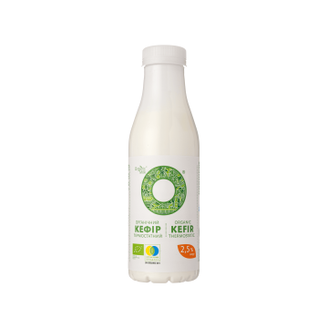 Кефір термостатний органічний 2,5% 450г, Organic Milk