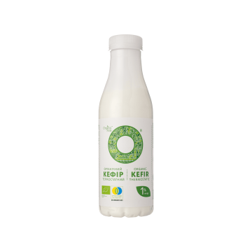 Кефір термостатний органічний 1% 450г, Organic Milk