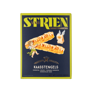 Печиво Соломка з сиром Емменталь 90г, Van Strien Banketbakkers