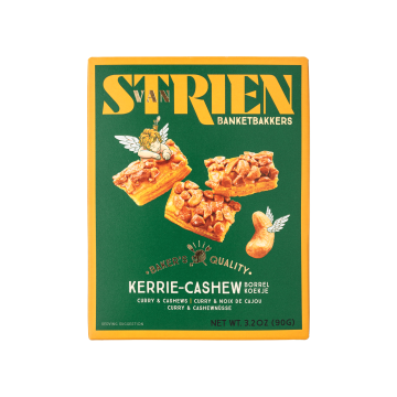 Печиво з карі та кеш'ю 90г, Van Strien Banketbakkers