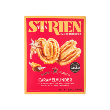 Печиво Пальм'є з карамеллю 90г, Van Strien Banketbakkers