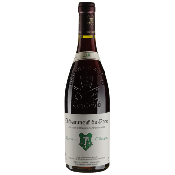 Вино Henri BonneauztrHK Chateauneuf-du-Pape Reserve des Celestins / Шатоньоф-дю-Пап Резерв де Селестан 2018, червоне сухе, 0.75 л