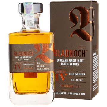 Віскі Bladnoch Dragon Series 4 (Red Wine Hoghead & Bourbon), gift box, 0.7 л